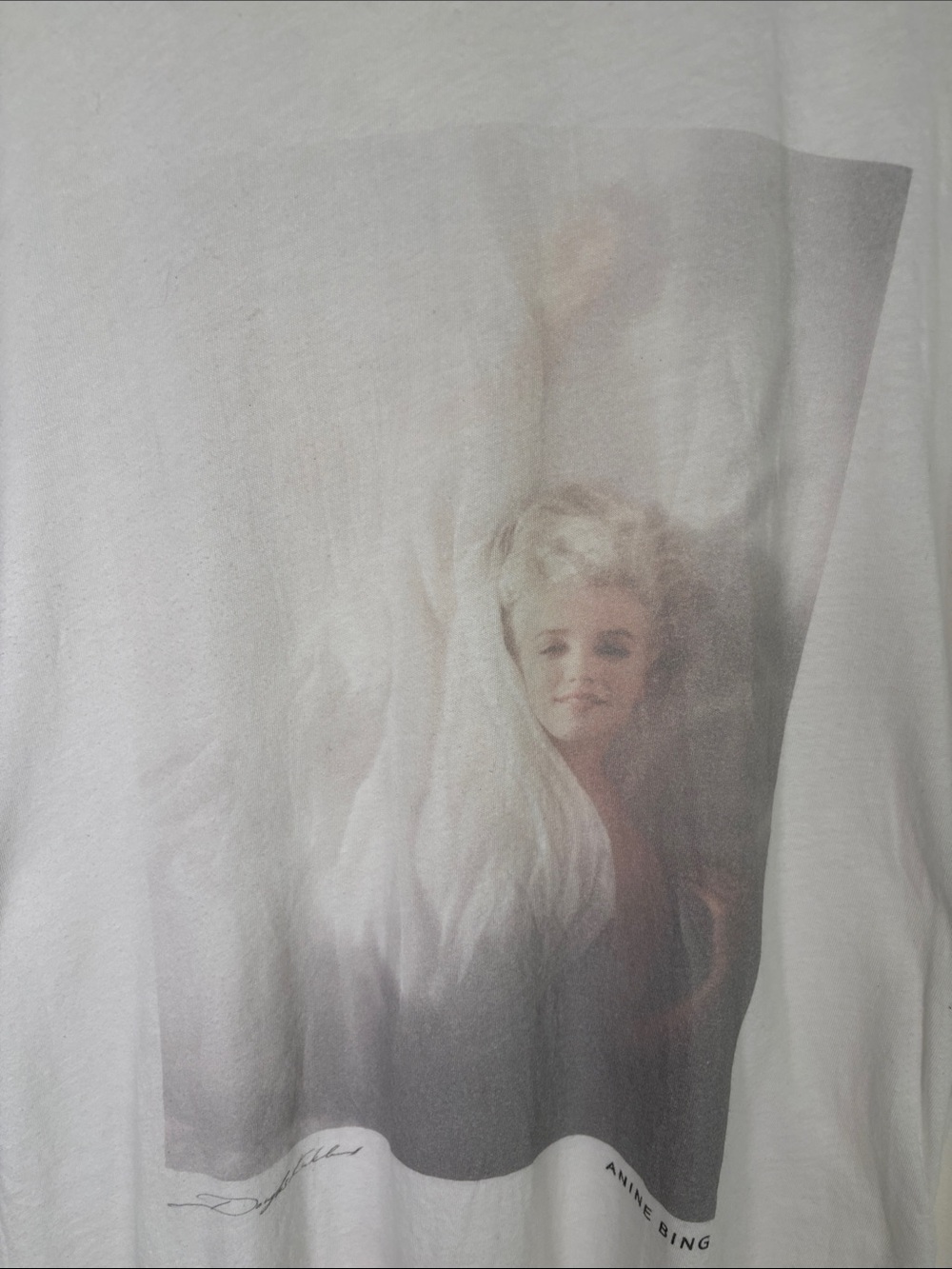 ANINE BING Lili Tee AB x MM x DK Marilyn Monroe Tee – Size Small – NWT - Picture 5 of 16